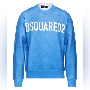DSQUARED2 Vibrant Blue Crewneck Sweater